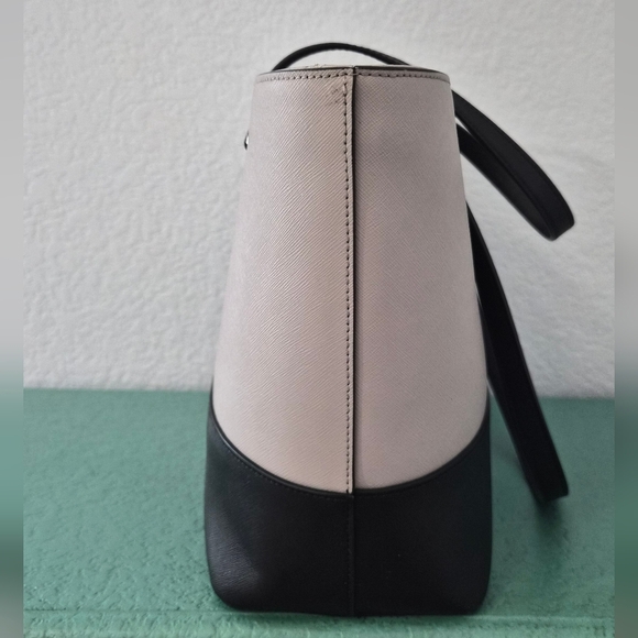 Kate Spade Kristen Large Top Zip Colorblock Leather Tote Bag - Picture 5 of 15